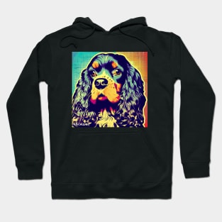 American Spaniel Pop Art Hoodie